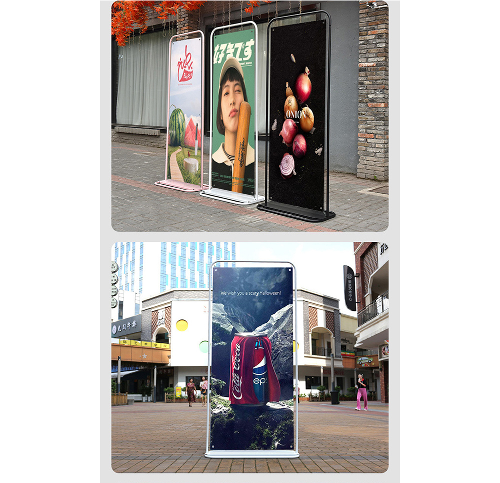 深圳龍崗門型廣告展架噴繪制作