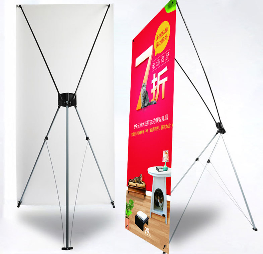 X展架海報(bào)架、60X160廣告門型展架、福田定制展架